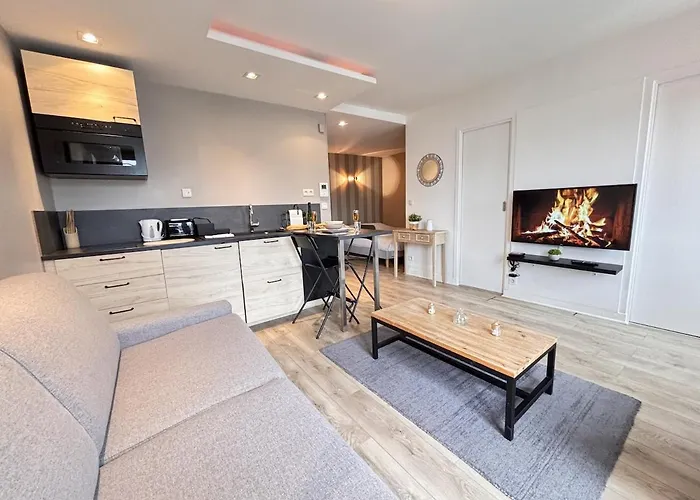 L'ecrin Urbain Chic Et Lumineux Avec Balcon Реймс